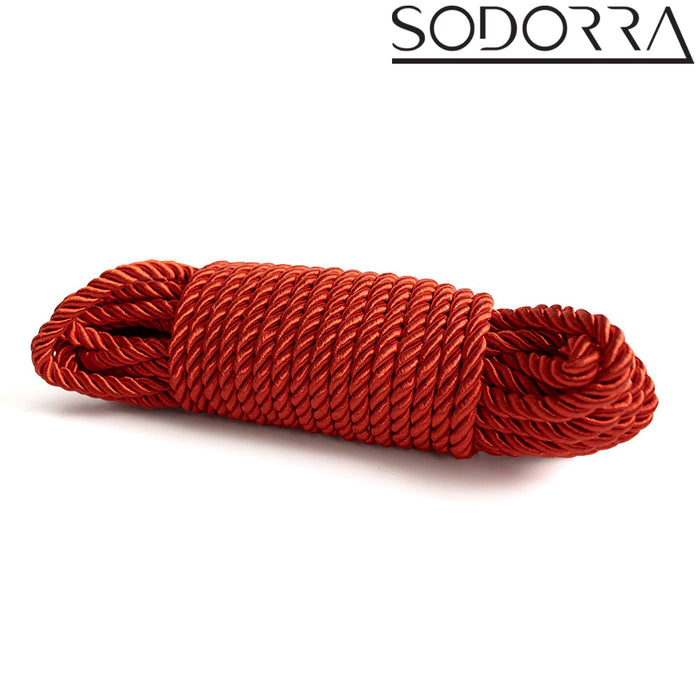 SODORRA - Shibari Bondagetouw - Rood-Erotiekvoordeel.nl
