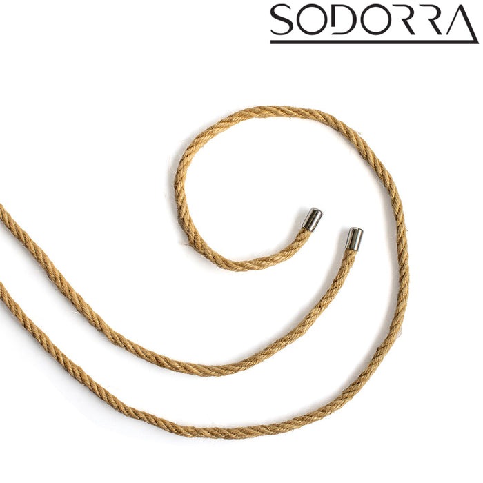 SODORRA - Hemp Shibari Bondagetouw - Naturel - 5 meter-Erotiekvoordeel.nl