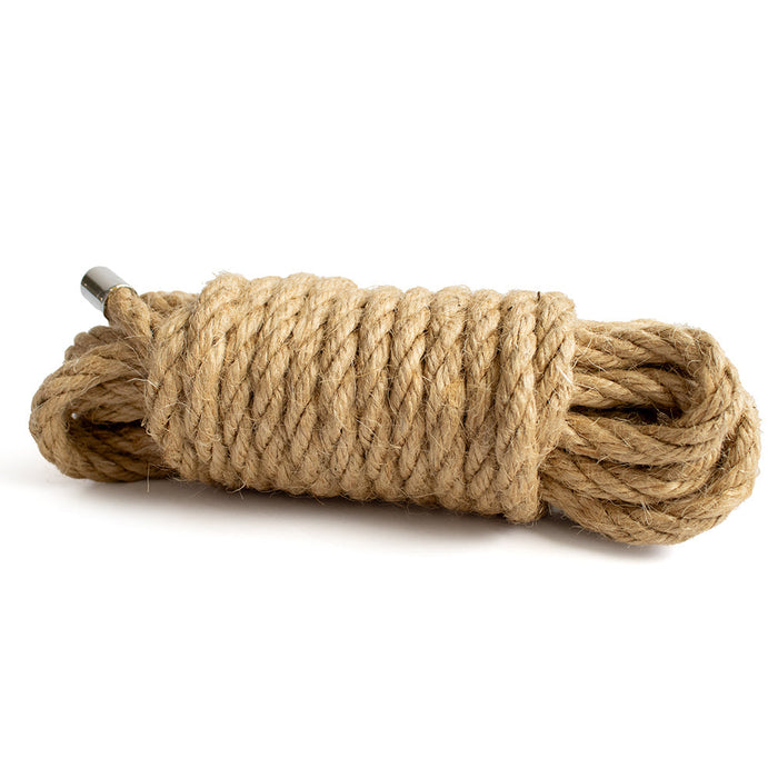SODORRA - Hemp Shibari Bondagetouw - Naturel - 5 meter-Erotiekvoordeel.nl