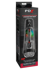 Pipedream - PDX Elite ViewTube MAX View - Transparant/Zwart-laced-up.nl