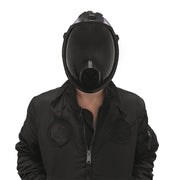 Gasmaster - Zwart MSX Smoke Full Visor Gas Mask-laced-up.nl
