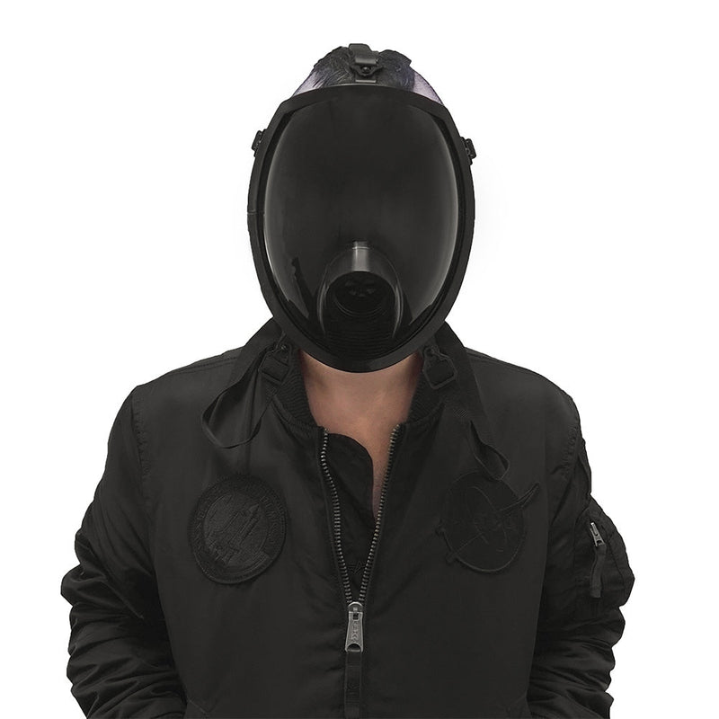 Gasmaster - Zwart MSX Smoke Full Visor Gas Mask-laced-up.nl
