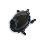 Gasmaster - Zwart MSX Smoke Full Visor Gas Mask-laced-up.nl