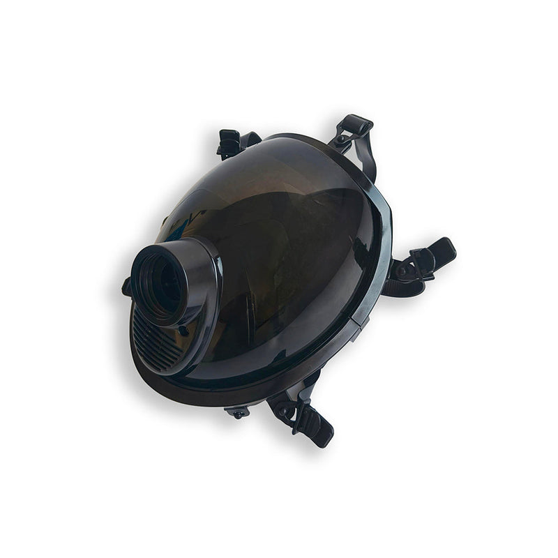 Gasmaster - Zwart MSX Smoke Full Visor Gas Mask-laced-up.nl
