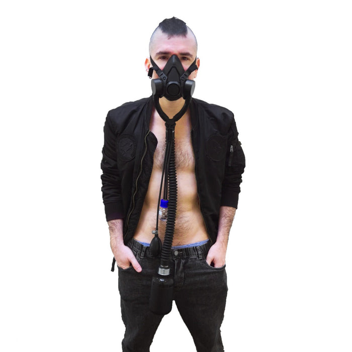 Gasmaster - Aroma Pump Half Gas Mask-laced-up.nl