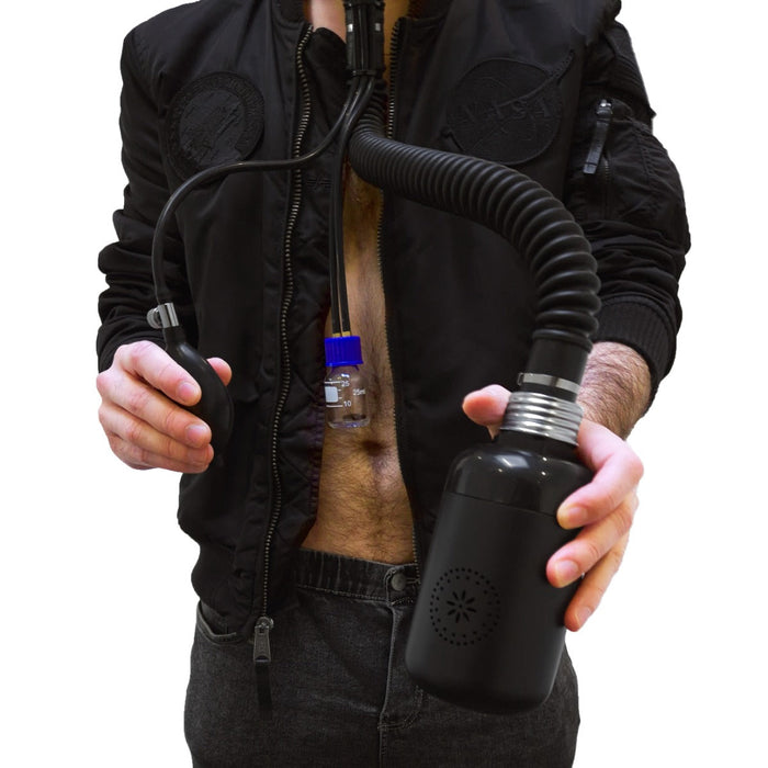 Gasmaster - Aroma Pump Half Gas Mask-laced-up.nl