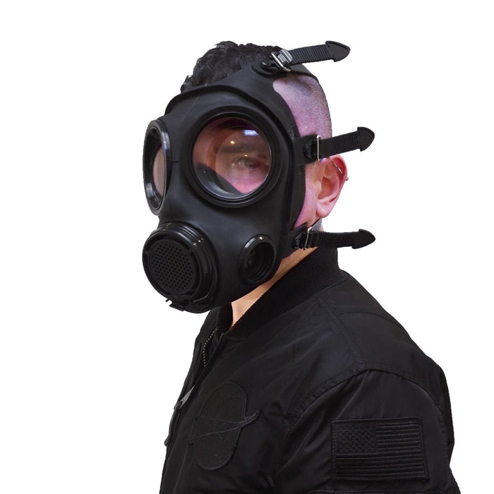 Gasmaster - S10.3 Double RD40 Air Intake Gas Mask-laced-up.nl