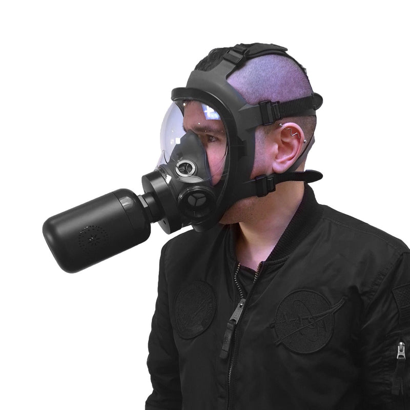 Gasmaster - Rebreather Converter Double RD40 Gas Mask-laced-up.nl