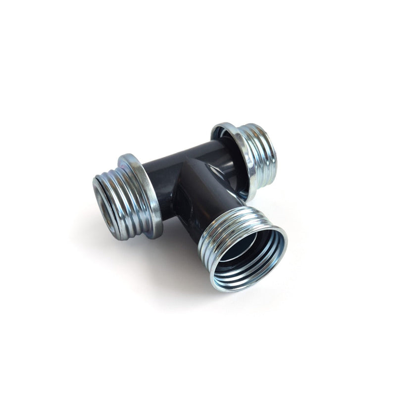 Gasmaster - Gas Mask Hose T-Splitter M-F-M-laced-up.nl