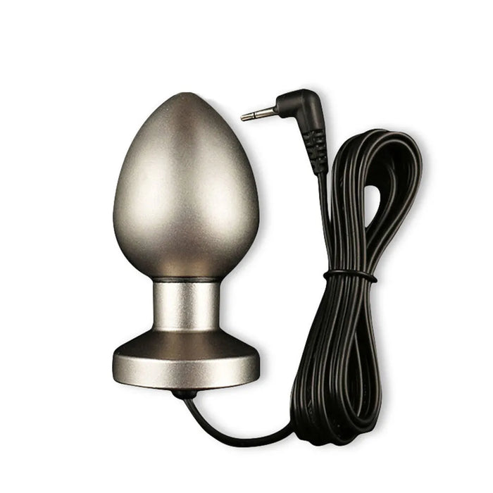 Dungeon Lab – Bi-Polar Electro Plug – Metalen E-Stim Buttplug – Ø 3 cm-laced-up.nl