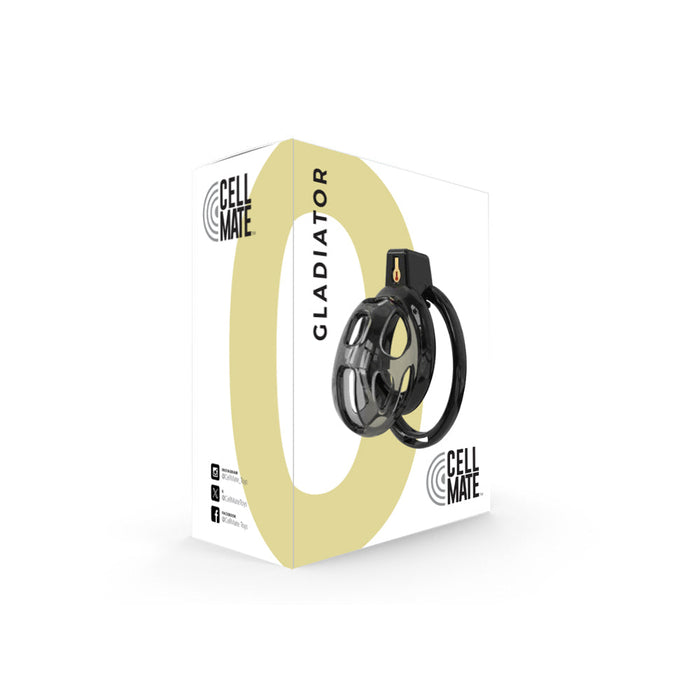Cellmate - Gladiator - Flexibele Kuisheidskooi - Peniskooi - Met Verwijderbare Kathether Plug - Maat 0-Erotiekvoordeel.nl