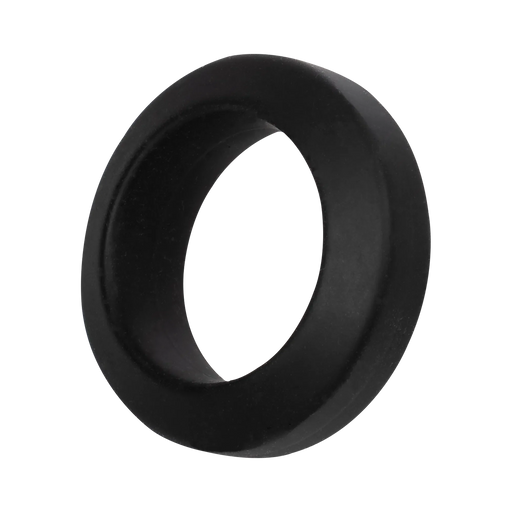 Rimba Bondage Play – Siliconen Cockring – Zwart - Verkrijgbaar in verschillende maten-Erotiekvoordeel.nl