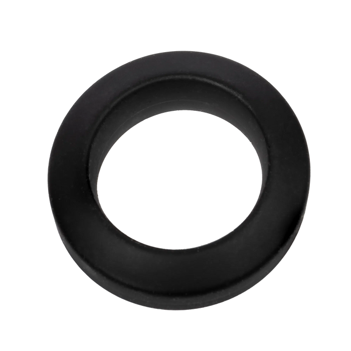Rimba Bondage Play – Siliconen Cockring – Zwart - Verkrijgbaar in verschillende maten-Erotiekvoordeel.nl