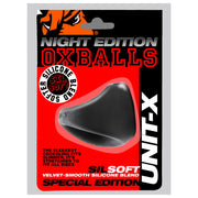 Oxballs - Unit-X Cocksling - Night Edition - Siliconen/TPR - Zwart-laced-up.nl