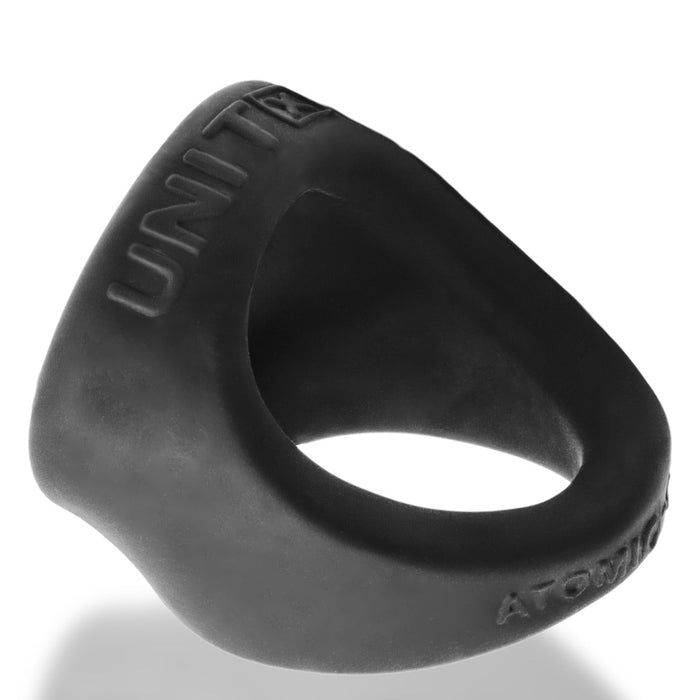 Oxballs - Unit-X Cocksling - Night Edition - Siliconen/TPR - Zwart-Erotiekvoordeel.nl