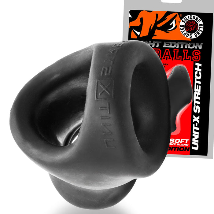 Oxballs - Unit-X Stretch Cocksling - Night Edition - Siliconen/TPR - Zwart-Erotiekvoordeel.nl