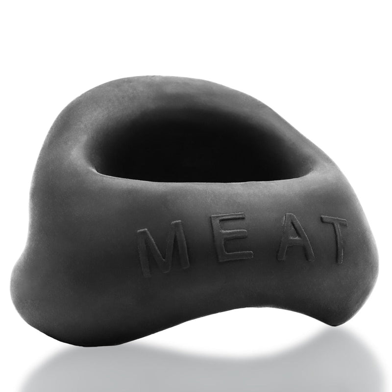 Oxballs - Meat Cockring - Night Edition - Siliconen/TPR - Zwart-laced-up.nl
