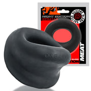 Oxballs - Meat Cockring - Night Edition - Siliconen/TPR - Zwart-laced-up.nl