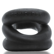 Oxballs - Z-Balls Ballstretcher - Night Edition - Siliconen/TPR - Zwart-laced-up.nl