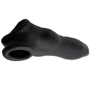 Oxballs - Fido - Puppy Play Penis Sleeve - Night Edition - Siliconen/TPR- Zwart-laced-up.nl
