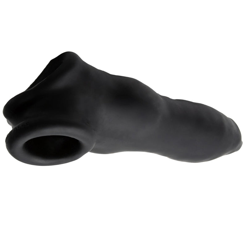 Oxballs - Fido - Puppy Play Penis Sleeve - Night Edition - Siliconen/TPR- Zwart-laced-up.nl