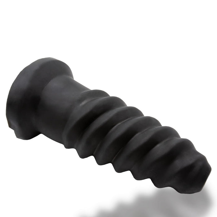 Oxballs - Screwdhole - Inbrengbare Fuck Sleeve - Night Edition - Siliconen/TPR - Zwart-Erotiekvoordeel.nl