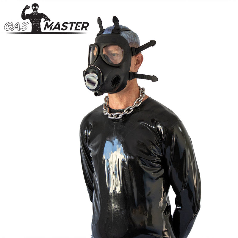 GASMASTER 12D Hamster Cheek Gas Mask-laced-up.nl