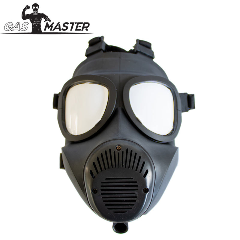 GASMASTER 12D Hamster Cheek Gas Mask-laced-up.nl