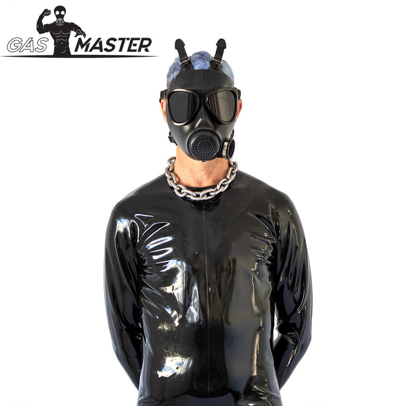 GASMASTER Army Gas Mask w Black Lenses-laced-up.nl