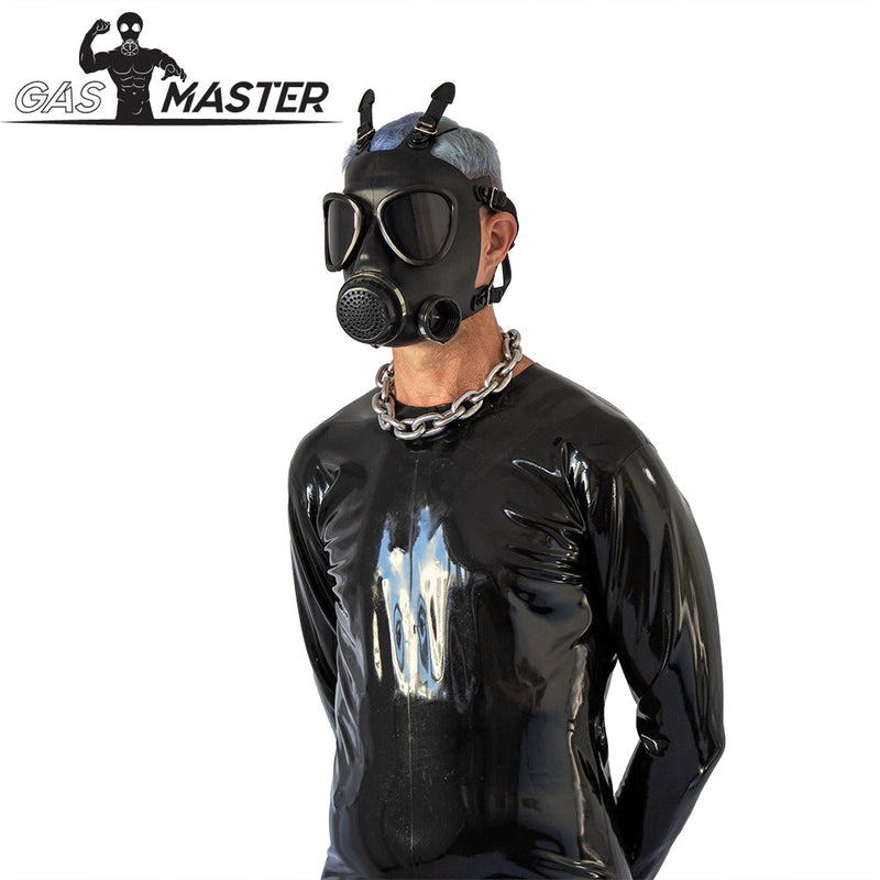 GASMASTER Army Gas Mask w Black Lenses-laced-up.nl
