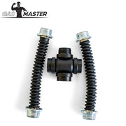 GASMASTER RD40 Gas Mask Cross Adapter w. Hoses-laced-up.nl