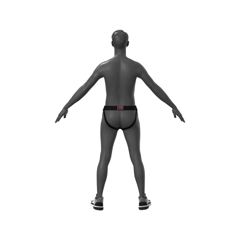 Rubber Shock Neo - Neopreen Jockstrap-laced-up.nl
