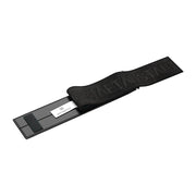Haftanstalt - Verstelbare Neopreen Handboeien Set met Metalen Gesp - Zwart-laced-up.nl