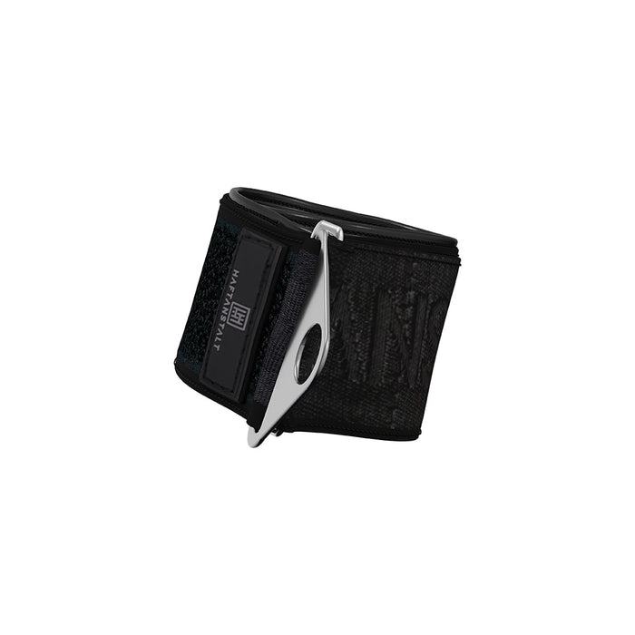 Haftanstalt - Verstelbare Neopreen Enkelboeien Set met Metalen Gesp - Zwart-Erotiekvoordeel.nl