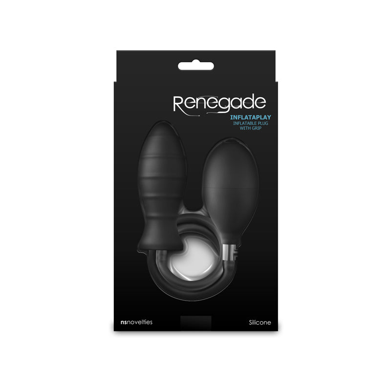 Renegade - Inflataplay - Opblaasbare Buttplug-laced-up.nl
