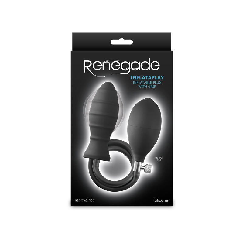 Renegade - Inflataplay - Opblaasbare Buttplug-laced-up.nl