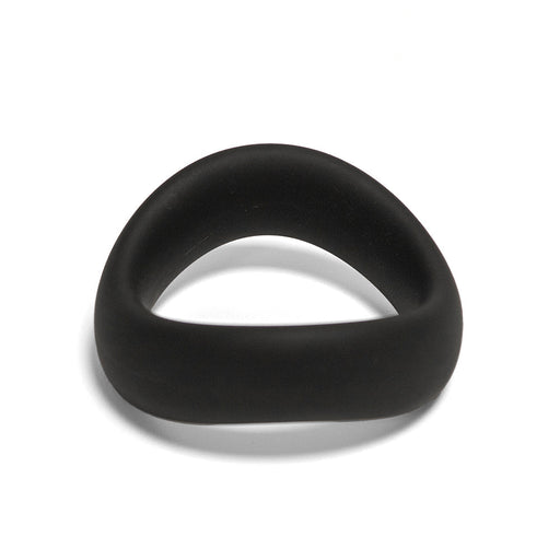 BRUTUS - Ergo - Siliconen Cockring - Zwart-Erotiekvoordeel.nl