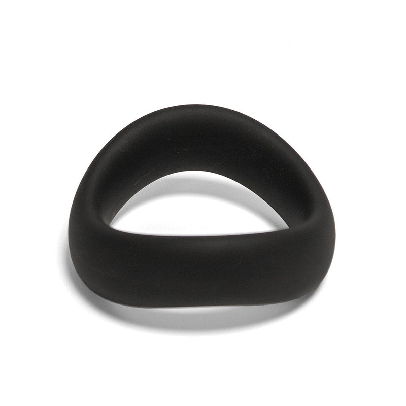 Brutus - Ergo - Siliconen Cockring - Zwart-Erotiekvoordeel.nl