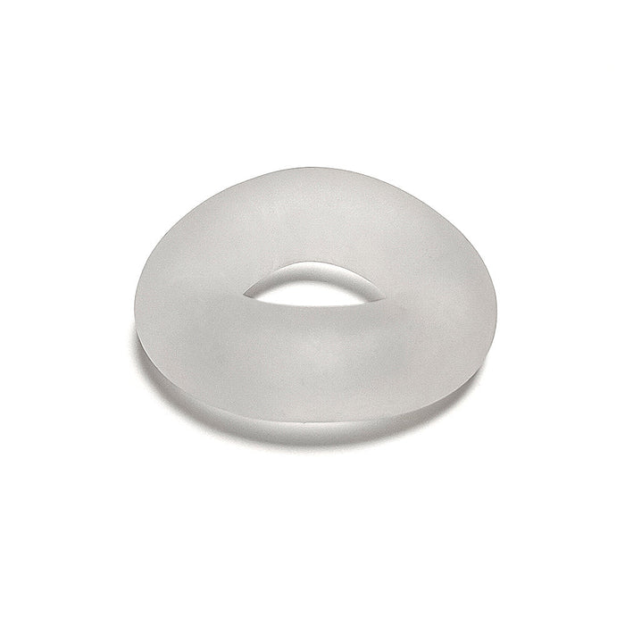 BRUTUS ICE - Silasoft Ergo Cockring - Transparant-Erotiekvoordeel.nl