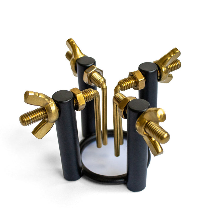 Black Label - 4-Way Urethrale Stretcher - Zwart/Goud-laced-up.nl