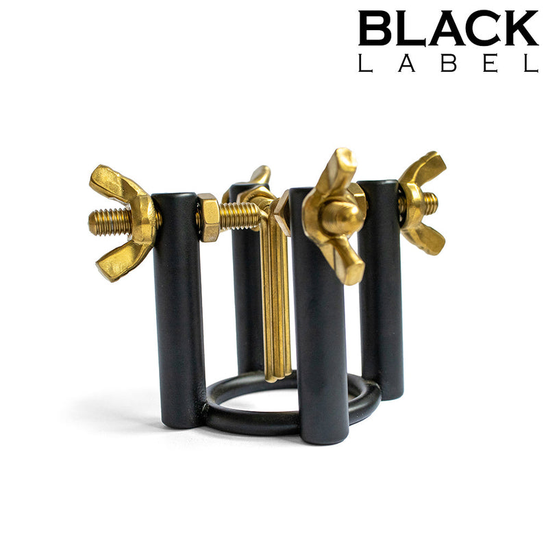 Black Label - 4-Way Urethrale Stretcher - Zwart/Goud-laced-up.nl