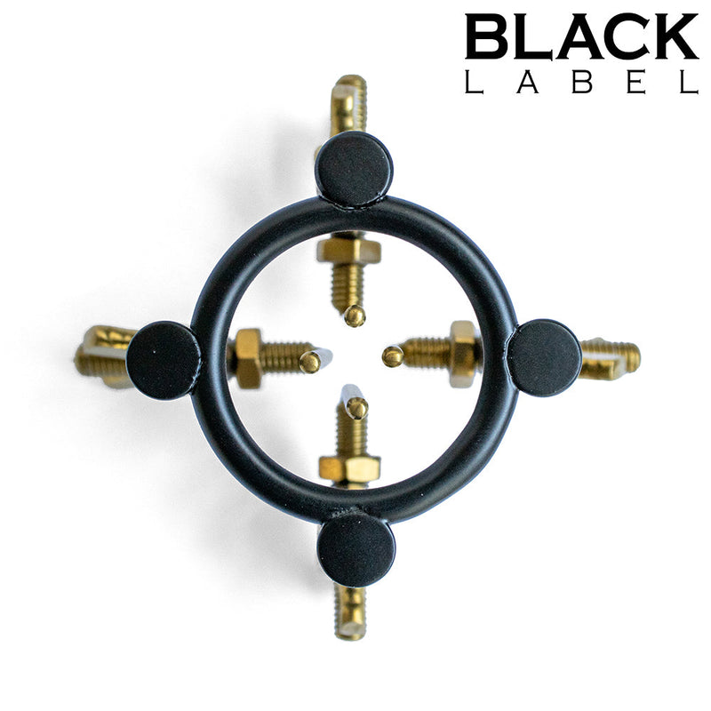 Black Label - 4-Way Urethrale Stretcher - Zwart/Goud-laced-up.nl