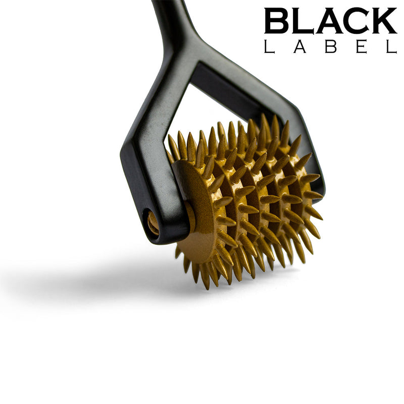 Black Label - Wartenburg Pinwheel with 5 Wheels - Negro/Oro