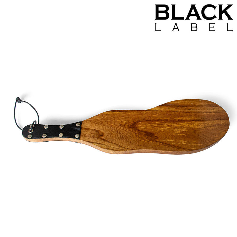 Black Label - Houten Paddle met Schoenzool-laced-up.nl