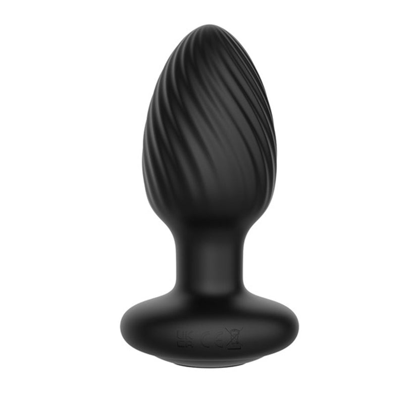 Nexus - Tornado - Vibrating Butt Plug - Black