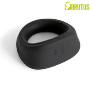 Brutus - Cocklifter - Superzachte Siliconen Cockring - Zwart-laced-up.nl