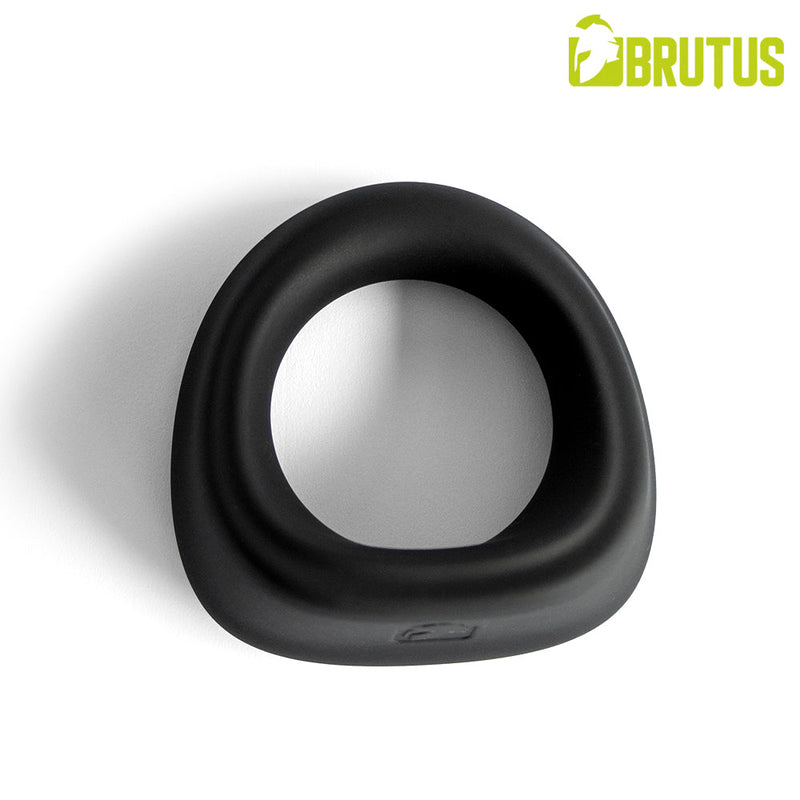 Brutus - Cocklifter - Superzachte Siliconen Cockring - Zwart-laced-up.nl