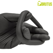 Brutus - Mucho Macho - Superzachte Siliconen Ergo Cockring - Zwart-laced-up.nl