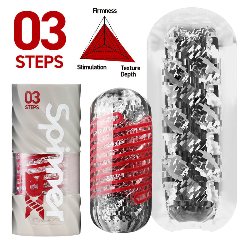 Tenga - Spinner DX03 Steps - Masturbator-laced-up.nl