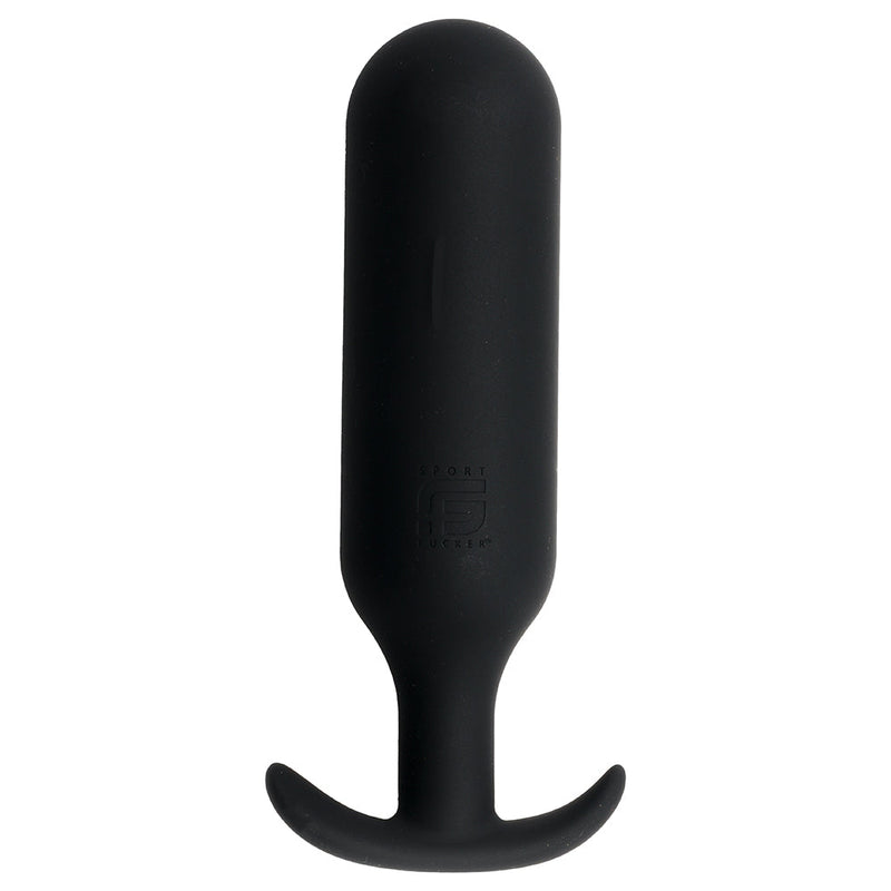 Sport Fucker - Next Level Trainer Plug - Buttplug - Siliconen - Zwart-laced-up.nl